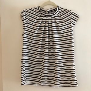 Women’s Pleated Mockneck Top
